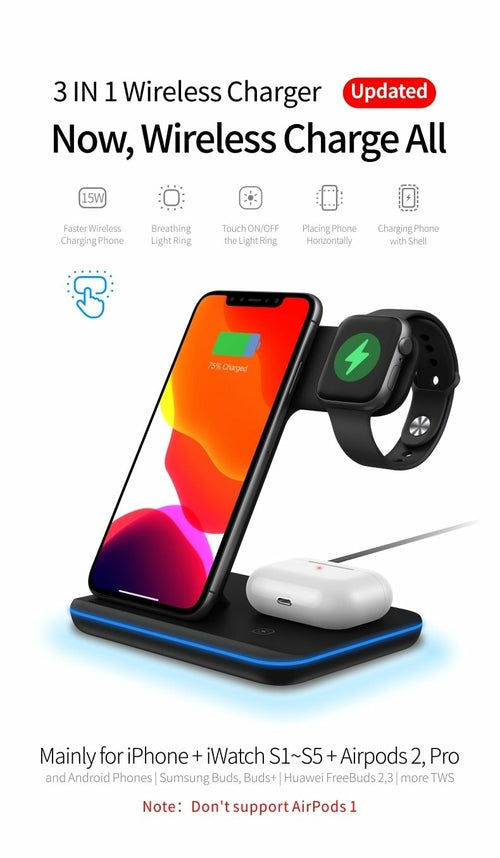 Nova 3-in-1 charging station